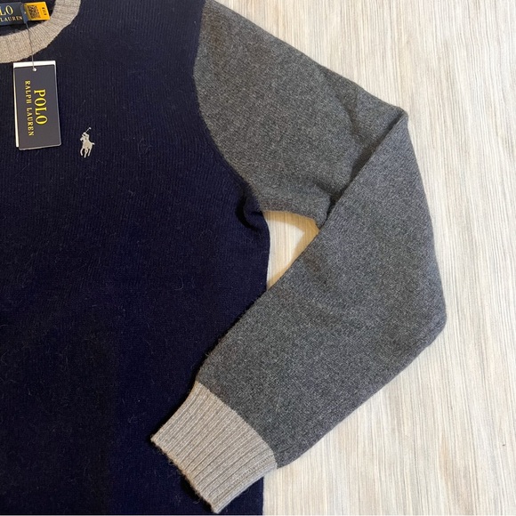 Polo Ralph Lauren Wool Alpaca Color-block Knit Crewneck Sweater😳🔥🔥 - Picture 6 of 15